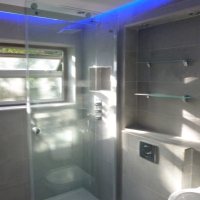 0015 Hendon wet room installation